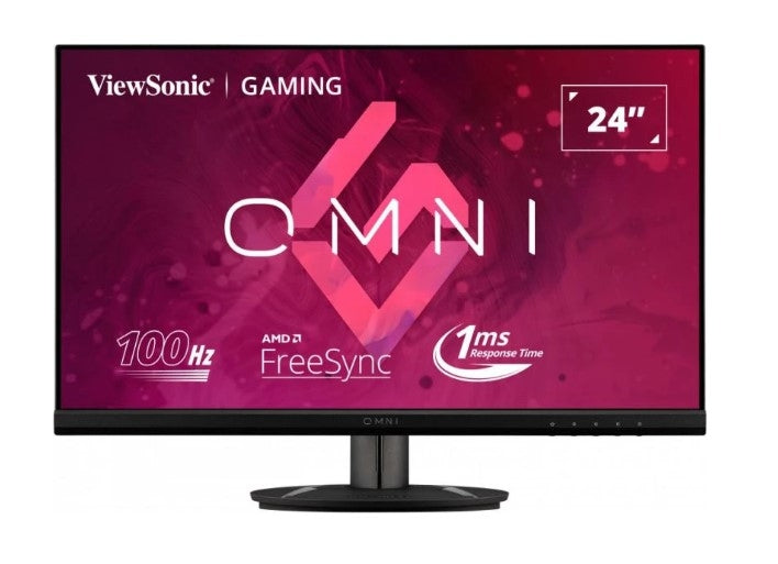 Monitor Viewsonic Gamer Vx2416, 1920 X 1080, Full Hd, 100 Hz, 1 Ms Tiempo De Respuesta, Altavoces Intregrados, Hdmi,  Display Port, 3 Años De Garantia