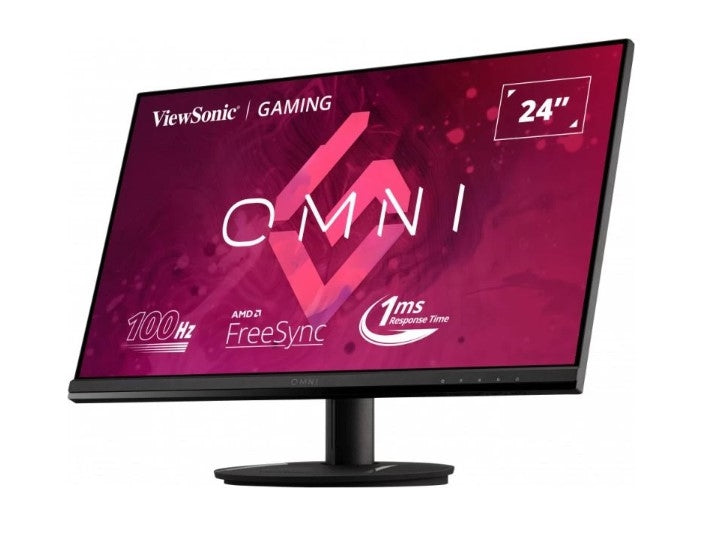 Monitor Viewsonic Gamer Vx2416, 1920 X 1080, Full Hd, 100 Hz, 1 Ms Tiempo De Respuesta, Altavoces Intregrados, Hdmi,  Display Port, 3 Años De Garantia