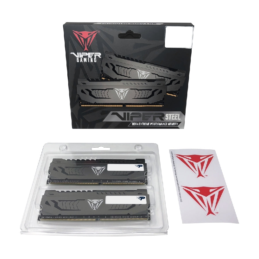 Memoria Viper Steel Udimm Ddr4 16Gb (2X8Gb) 3600Mhz Cl18 288Pin 1.35V P/Pc/Gamer/Kit