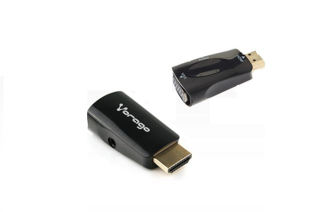 Convertidor Hdmi A Vga Vorago Adp-208 305 M Vga/3.5Mm Macho/Hembra Negro