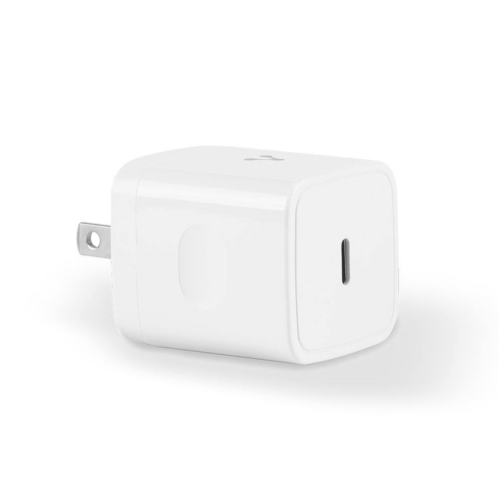 Cargador Vorago Au-250-Wh Para Pared. Blanco. Quick Charge/ De Charce 3.0A Pd 20W Tipo