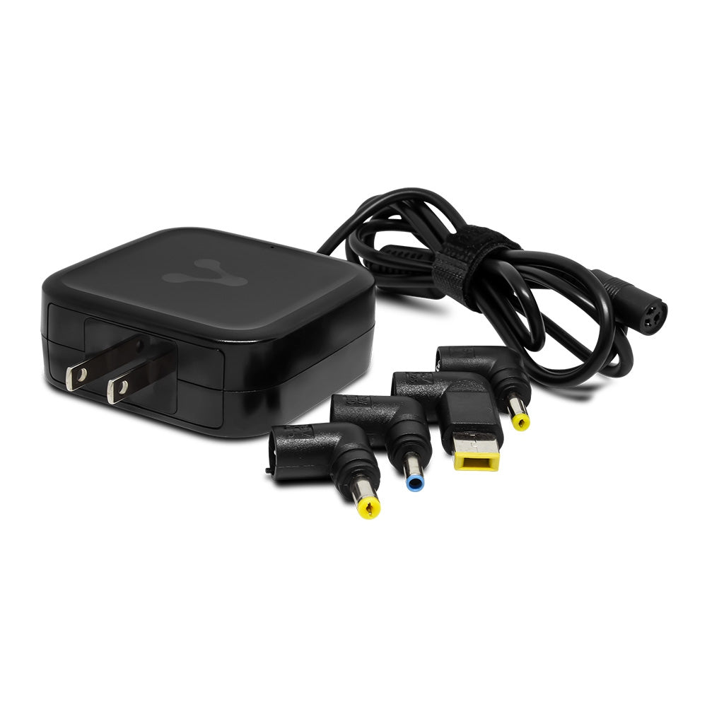 Cargador Universal Vorago Au-405 Para Laptop 65W Puntas Intercambiables