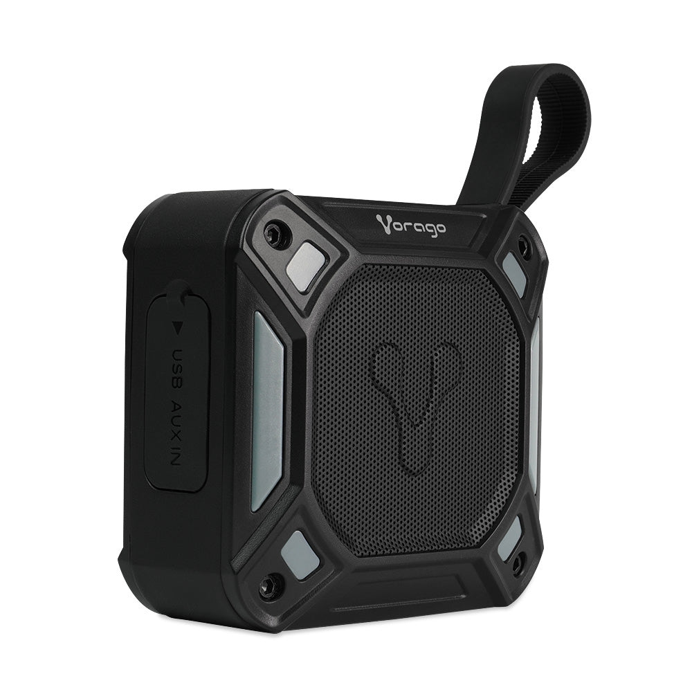 Bocinas Vorago Bsp-300-V3 Bluetooth Manos Libres Ipx7 Con Montaje Para Bicicleta