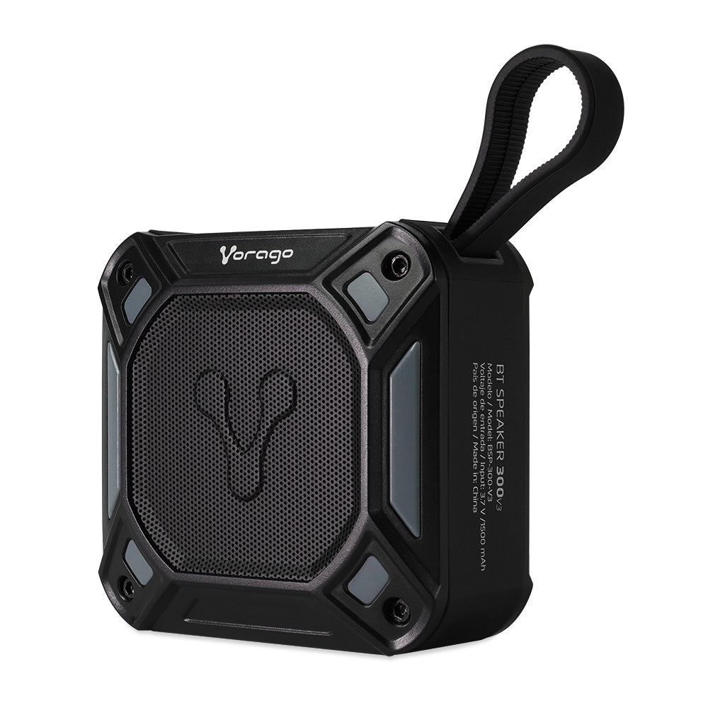 Bocinas Vorago Bsp-300-V3 Bluetooth Manos Libres Ipx7 Con Montaje Para Bicicleta