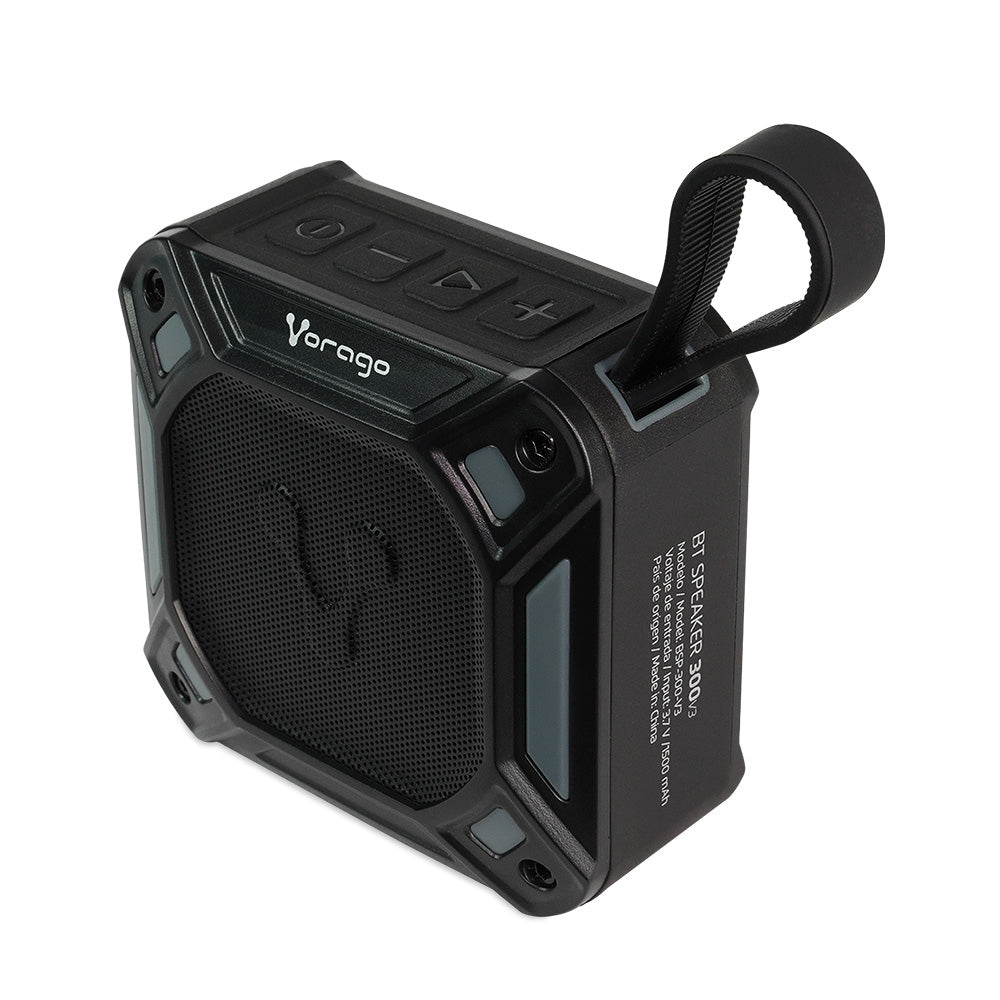 Bocinas Vorago Bsp-300-V3 Bluetooth Manos Libres Ipx7 Con Montaje Para Bicicleta