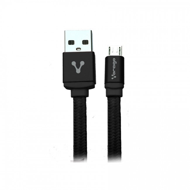 Cable Usb Vorago Cab-113 Negro Usb 2 A Micro Usb 1Metros Bolsa