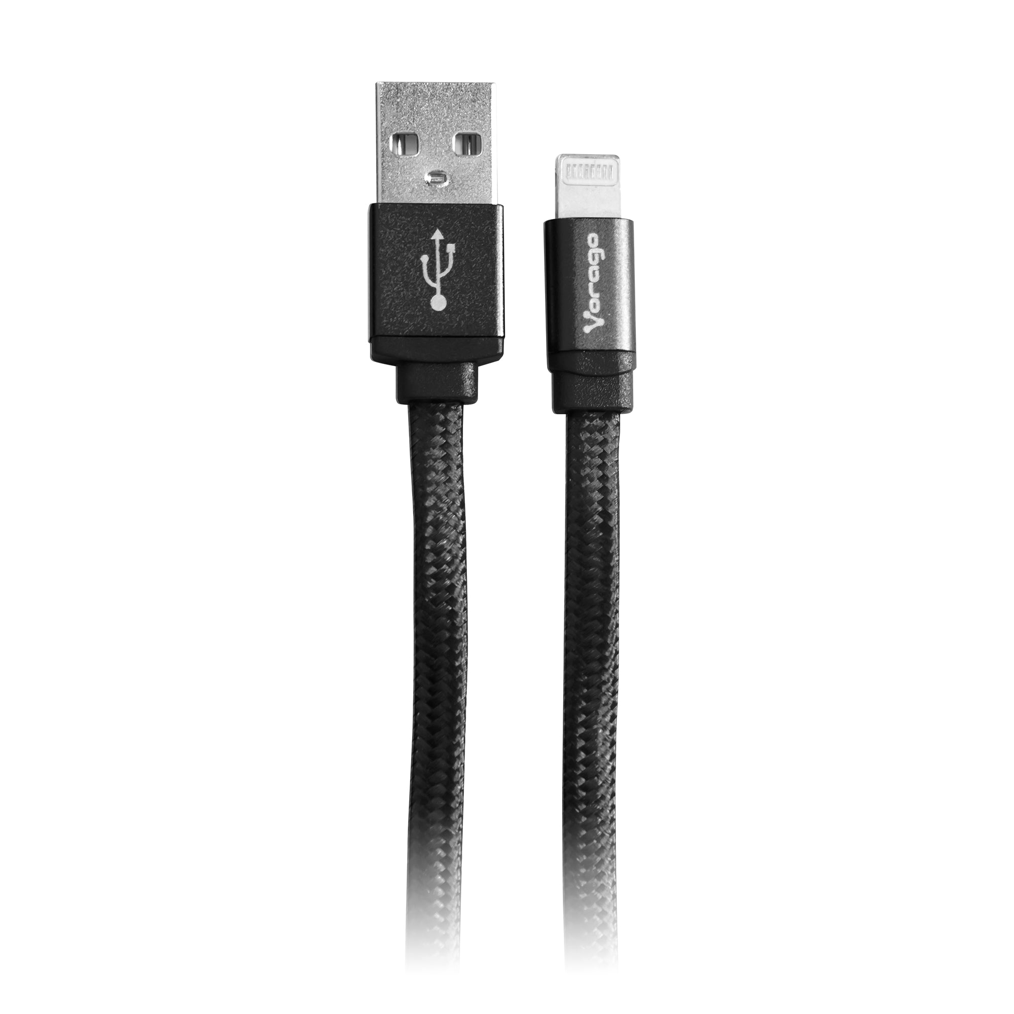 Cable Vorago Cab-119 Negro Usb-Apple Lightning 1 Metro Negro Blister