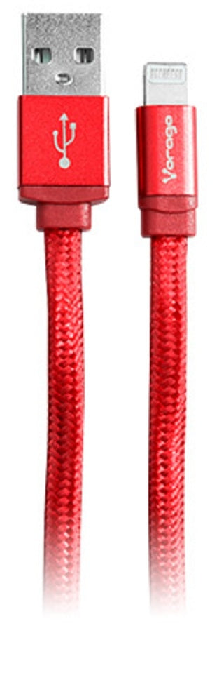 Cable Lightning Vorago Cab-119 Rojo M