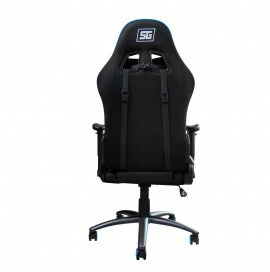 Silla Gaming Vorago Cgc500-Bl Asiento Acolchado Negro/Azul