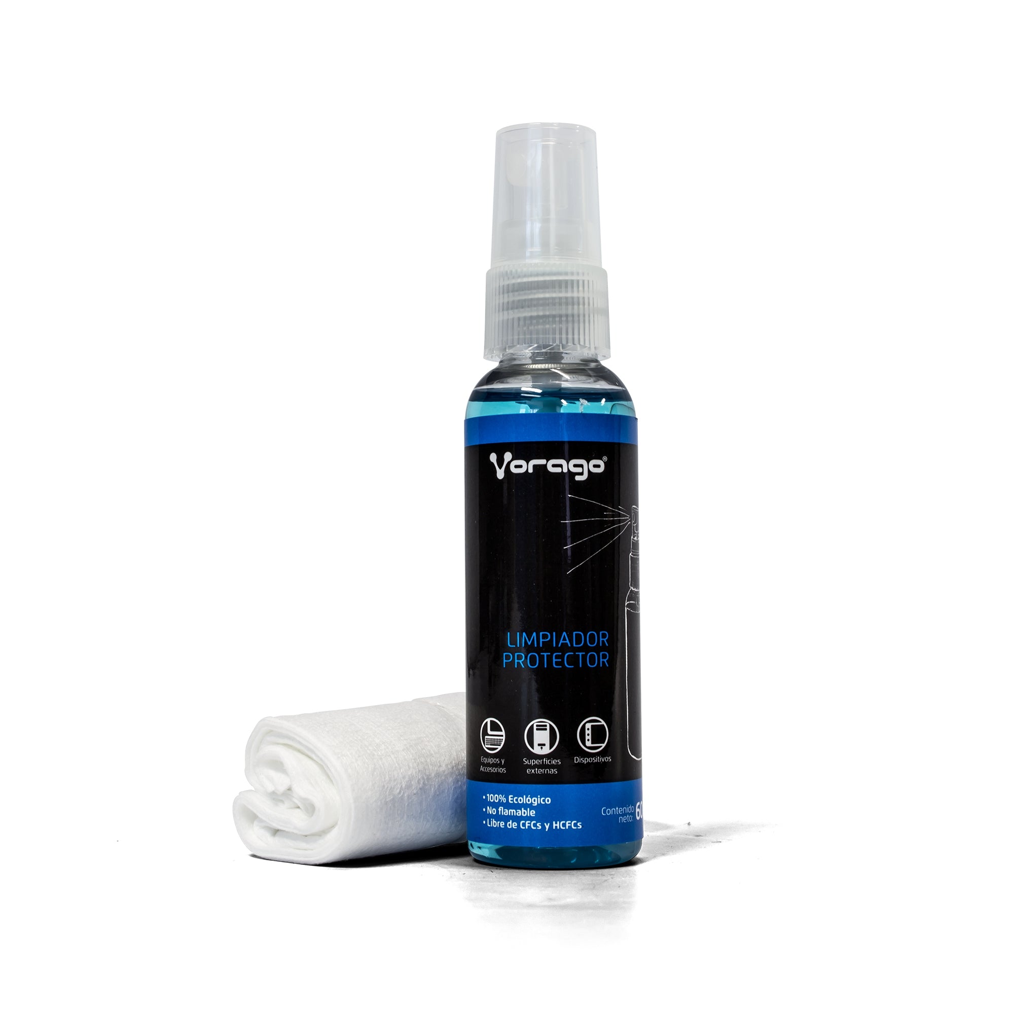 Kit De Limpieza Vorago Dwm2655M Negro 60 Ml