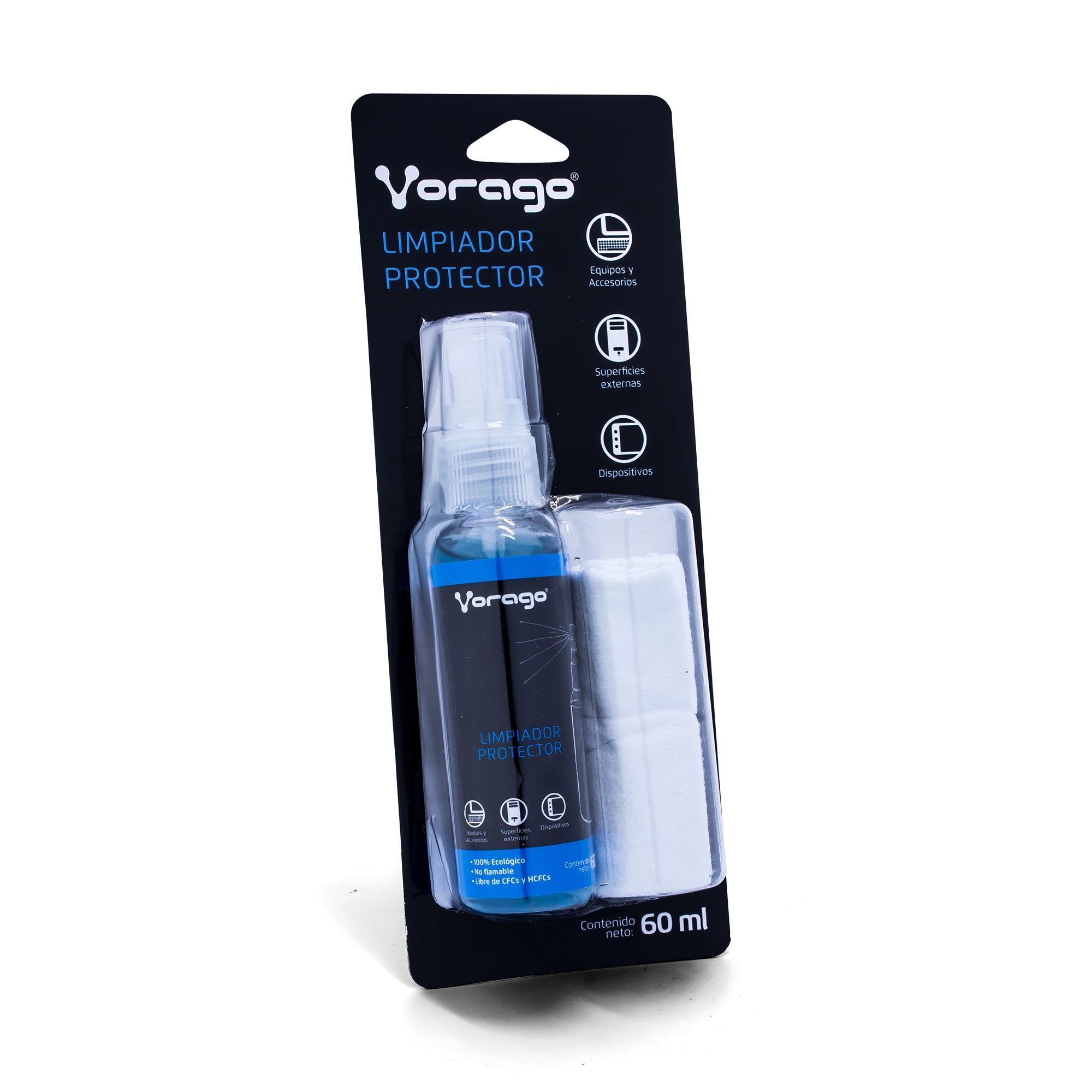 Kit De Limpieza Vorago Dwm2655M Negro 60 Ml