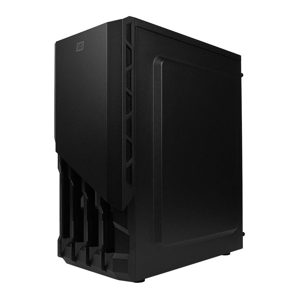 Gabinete Vorago Csg-530 Gamer Start The Matx Cristal Usb 3.0 S/Fte Negro