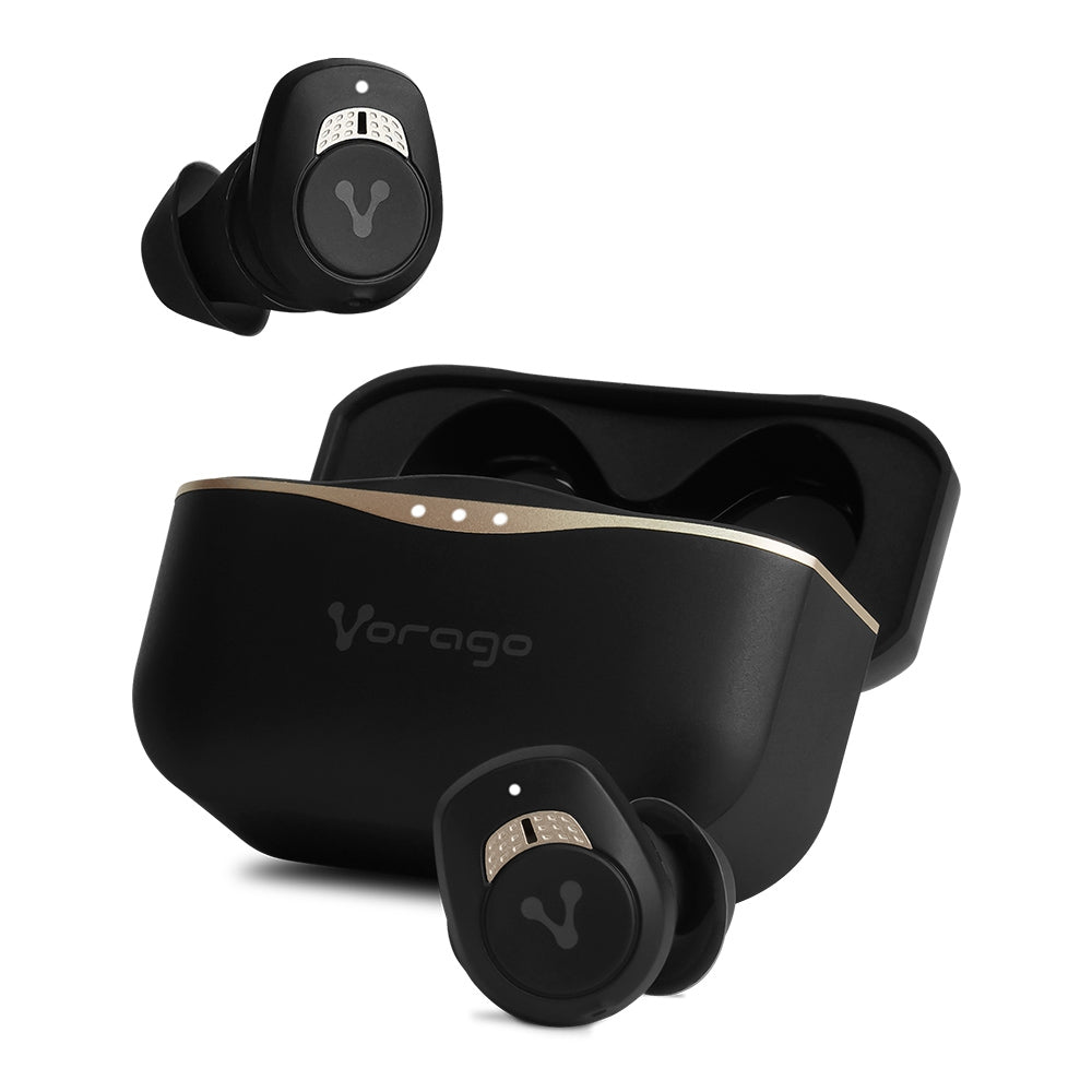 Audífonos Vorago Esb-600-Anc Audifonos Earbud Premium Esb-600-Anc. Cancelación De Ruido / Noise Cancelling Tws Ipx5 21Hrs Control Táctil 590Mah