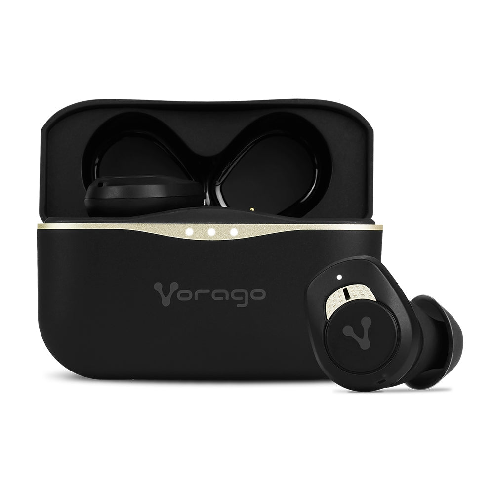 Audífonos Vorago Esb-600-Anc Audifonos Earbud Premium Esb-600-Anc. Cancelación De Ruido / Noise Cancelling Tws Ipx5 21Hrs Control Táctil 590Mah