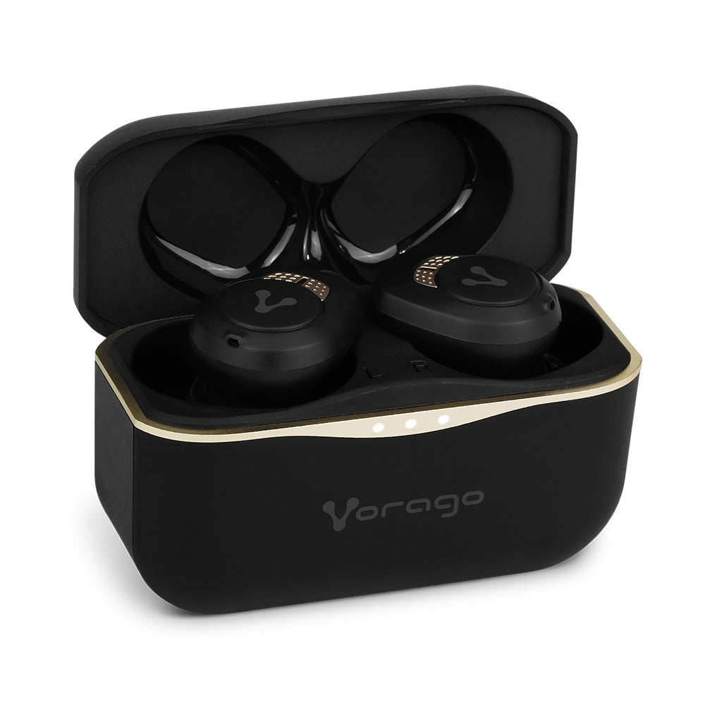 Audífonos Vorago Esb-600-Anc Audifonos Earbud Premium Esb-600-Anc. Cancelación De Ruido / Noise Cancelling Tws Ipx5 21Hrs Control Táctil 590Mah