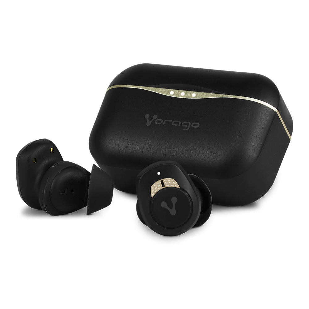 Audífonos Vorago Esb-600-Anc Audifonos Earbud Premium Esb-600-Anc. Cancelación De Ruido / Noise Cancelling Tws Ipx5 21Hrs Control Táctil 590Mah