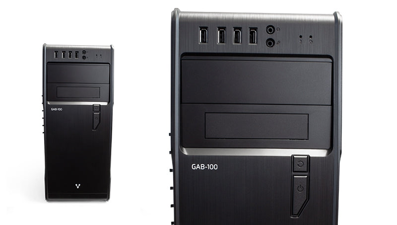 Gabinete Vorago 500W Media Torre Atx 4Xusb 2.0 Negro C/Llave Gab-100K