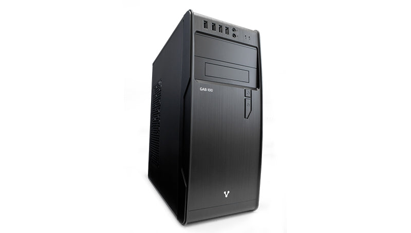 Gabinete Vorago 500W Media Torre Atx 4Xusb 2.0 Negro C/Llave Gab-100K