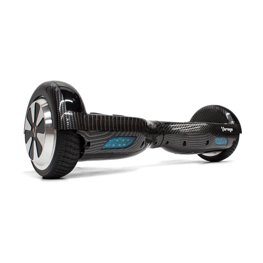 Scooter Vorago Hb-200-Bk. Patineta Eléctrica Negra 6.5 Pulgadas Antifuego Doble Motor350W*2 Vel12Km/H Autonomia 10-15Km Bateria 4400Mah