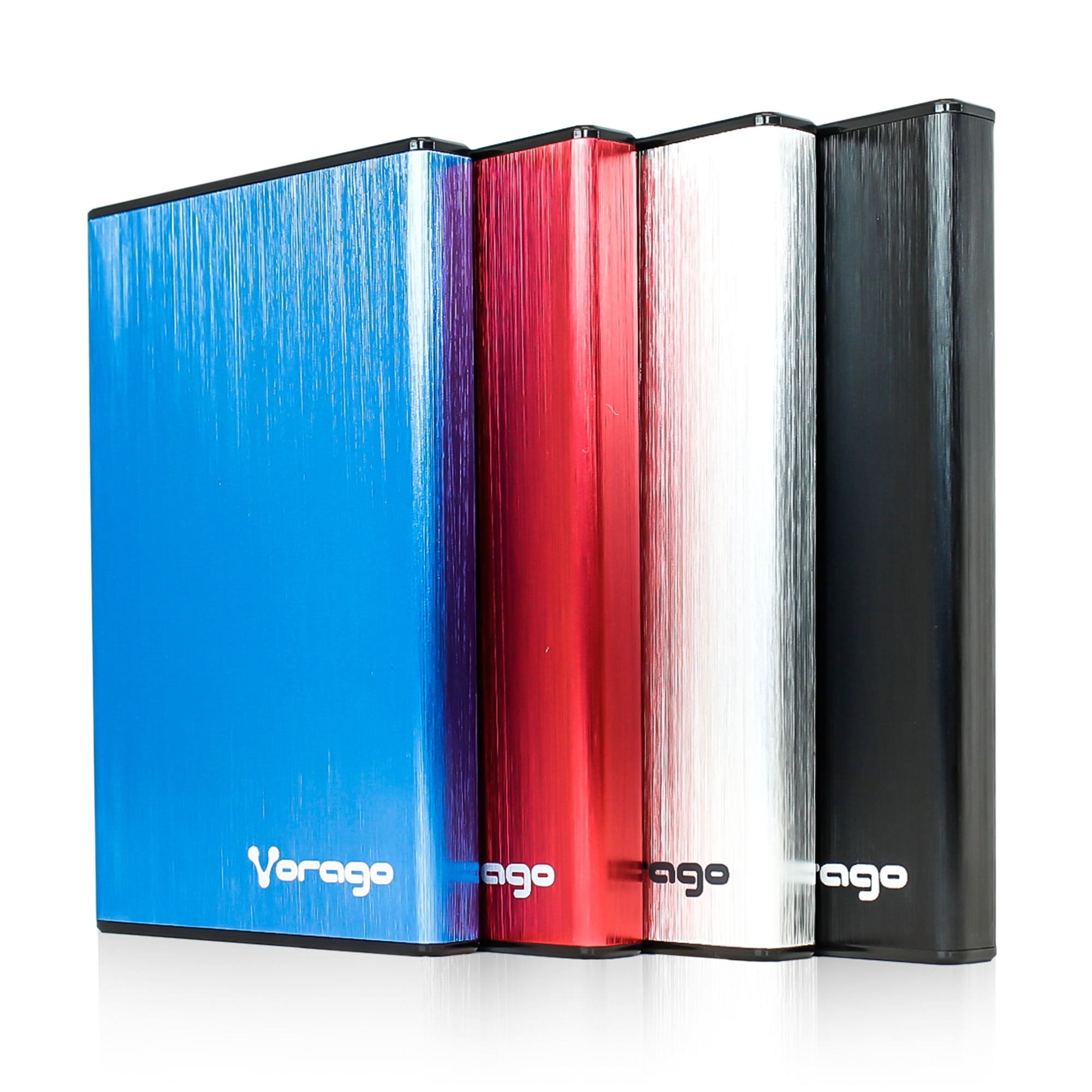 Enclosure Vorago Hdd-201 Usb 3.0 2.5 Pulgadas Rojo