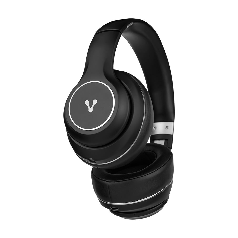 Diadema Vorago Bluetooth 5.0 / Premium/ 3.5Mm/20 Hrs/ Negro Hpb-601 V2