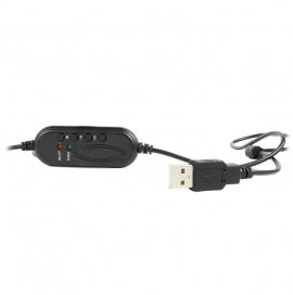 Diadema Vorago Hs-400 Negro Usb