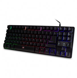 Teclado Gaming Vorago Kb-503 Iluminado Rgb Gamer Usb Anti Ghosting