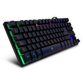 Teclado Gaming Vorago Kb-503 Iluminado Rgb Gamer Usb Anti Ghosting