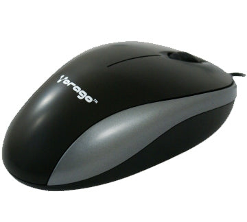 Mouse Vorago Mo-100 Alámbrico Negro Óptico 1200 Dpi