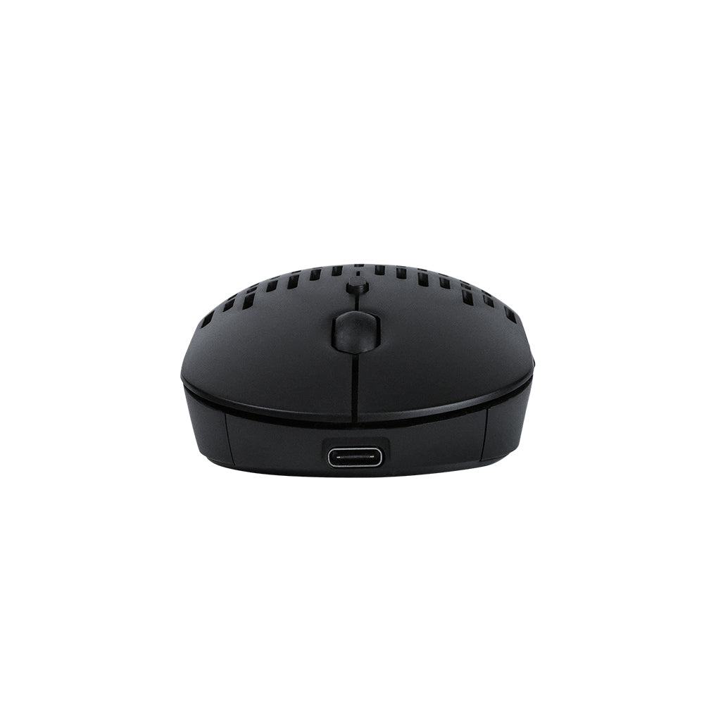 Mouse Vorago Mo-208 Inalambrico Tipo C Y Bluetooth Hasta 2400 Dpi Recargable Negro