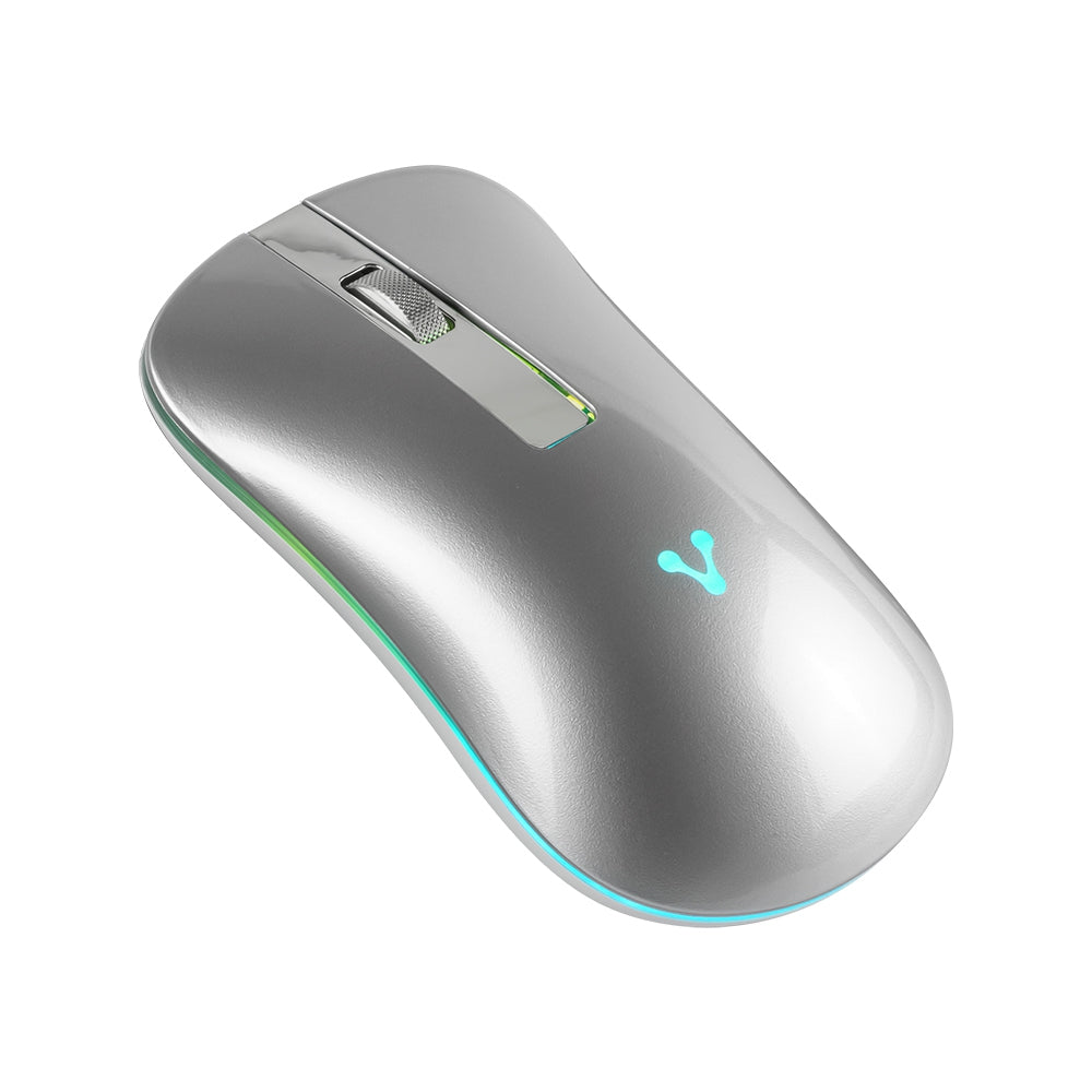 Mouse Vorago Mo-305-Sl Slim Led Rgb Inalambrico Recargable