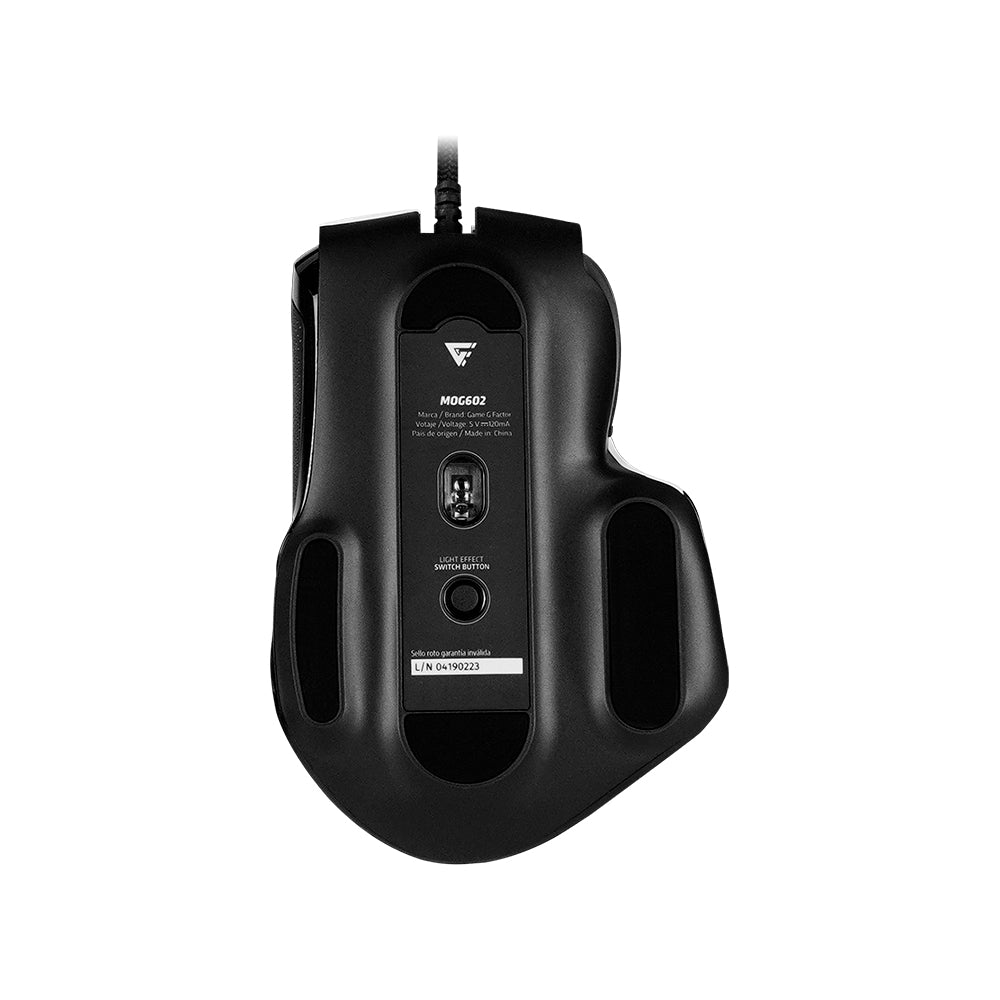 Mouse Game Factor Mo-602-Bk Mouse. Vorago. Mog602-Bk Factor. Alámbrico. 19000 Dpi