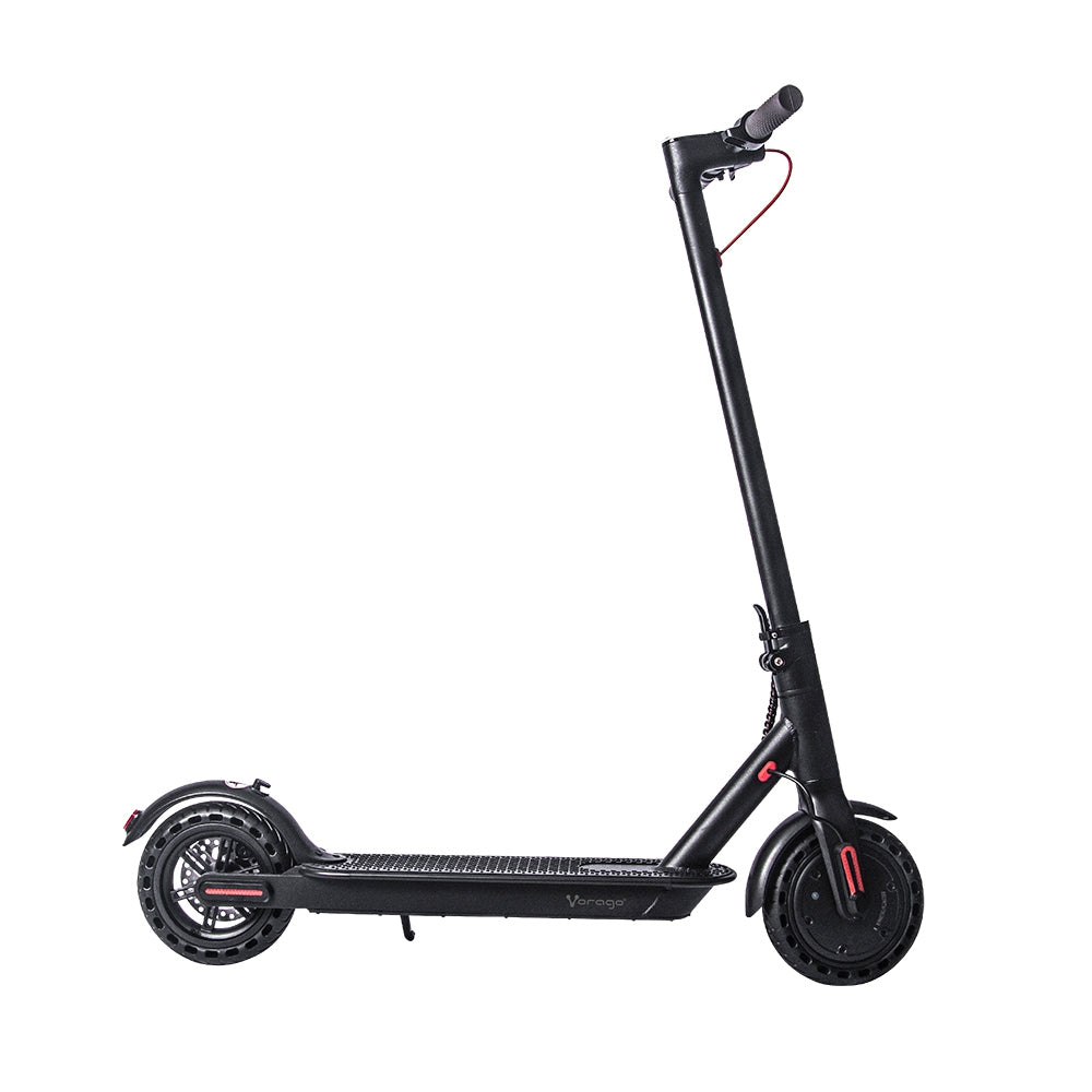 Scooter Eléctrico Vorago 300W 36V 3 Vel 8.5" Aluminio Negro Sc-302 V2