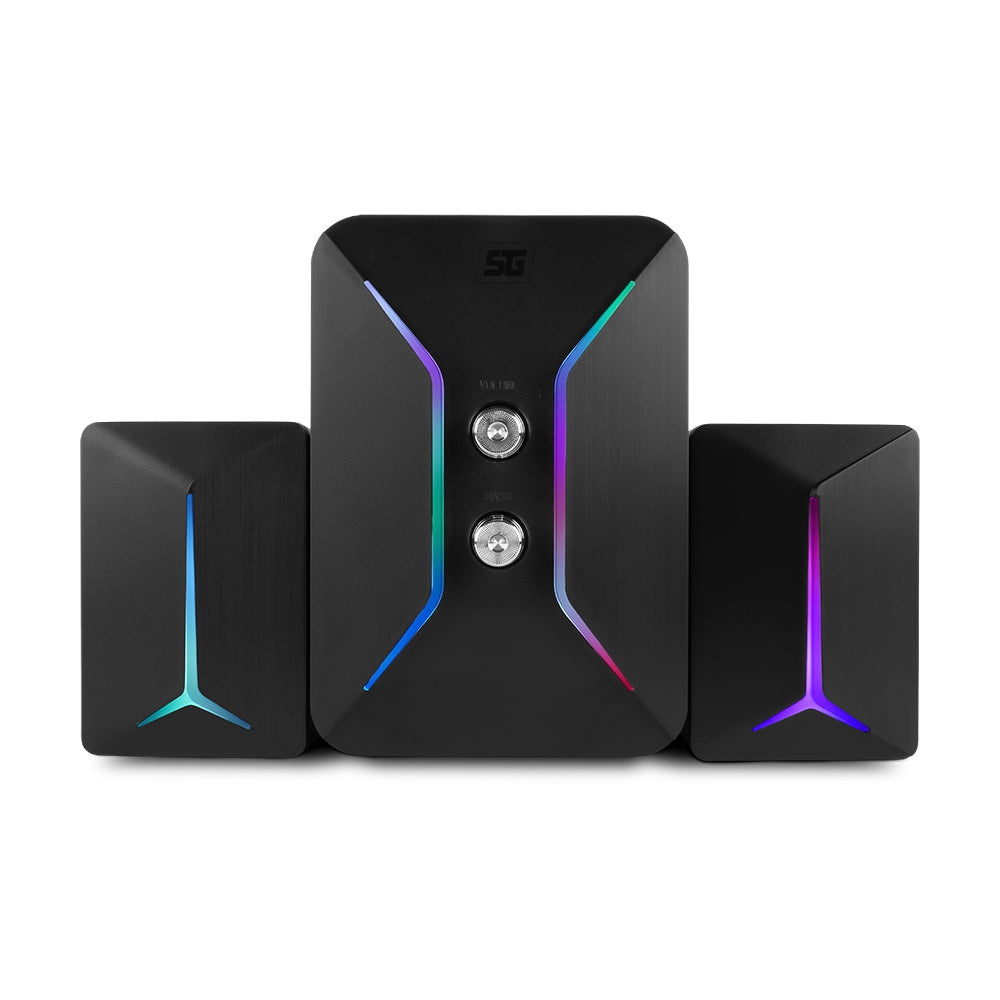 Bocinas Vorago Spk-250 2.1/Usb/3.5Mm Rgb