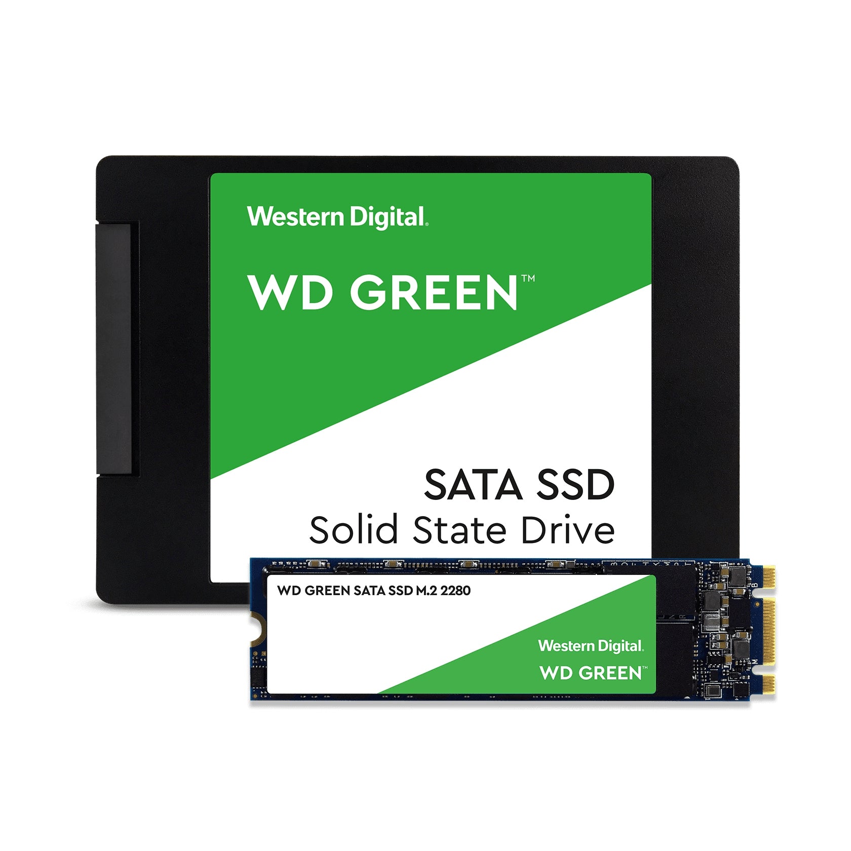 S Western Digital Wds200T2G0A Disco Estado Solido Green 2Tb Serial Ata Iii 2.5" 7Mm
