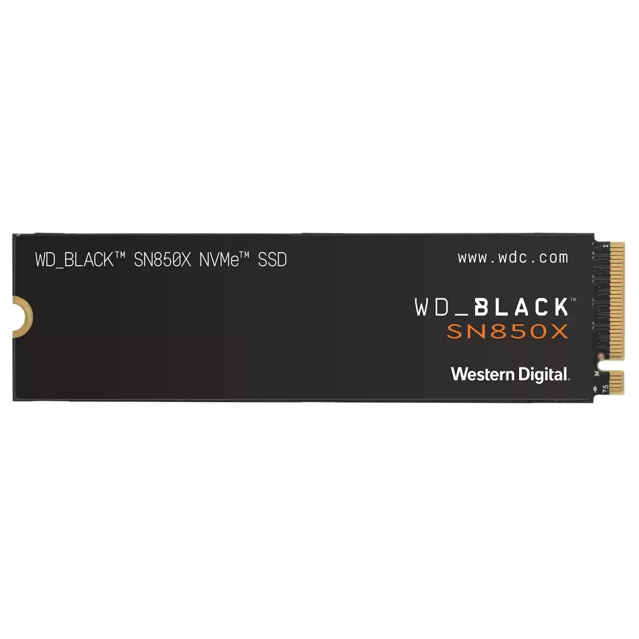 Unidad Ssd M.2 Wd Sn850X 1Tb Wds100T2X0E Black Pcie Gen4 Nvme