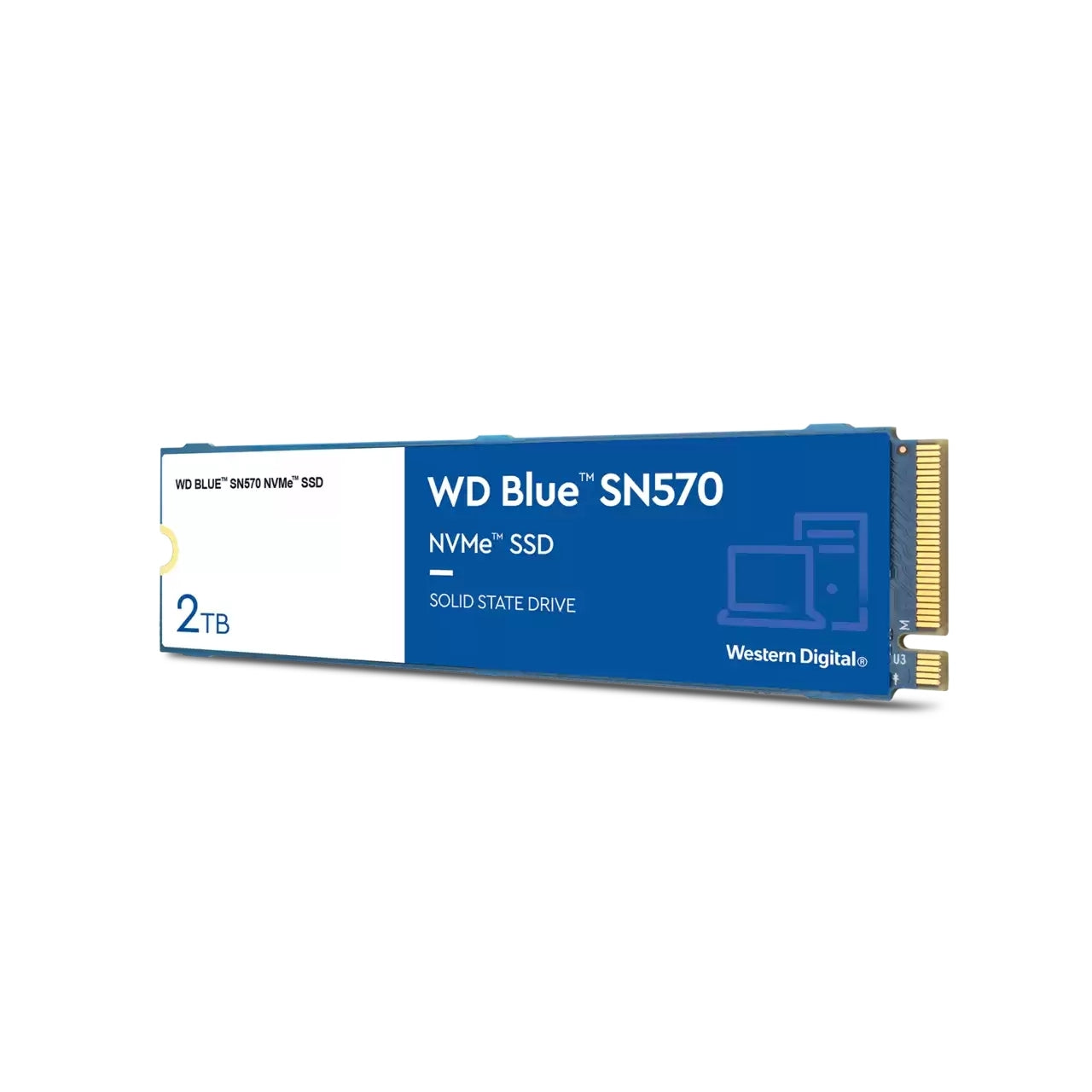 Unidad Ssd M.2 Western Digital Sn570 2Tb Wds200T3B0C Blue Pcie