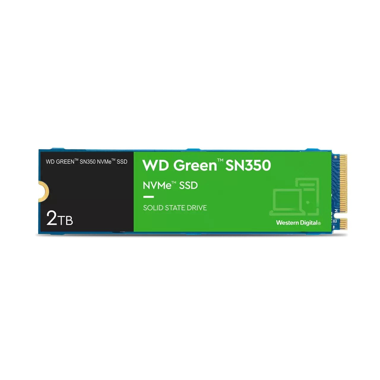 Unidad De Estado Solido Western Digital Sn350 2 Tb M.2 Pcie Gen3