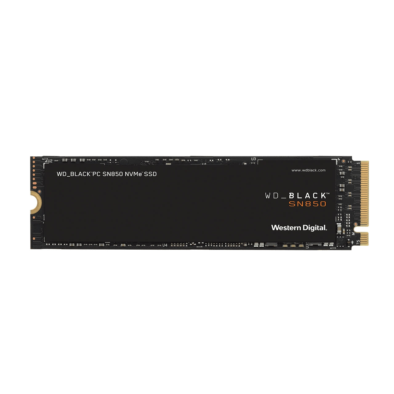 Unidad Ssd M.2 Wd Sn850 500Gb Wds500G1X0E Black Pcie Gen4 Nvme