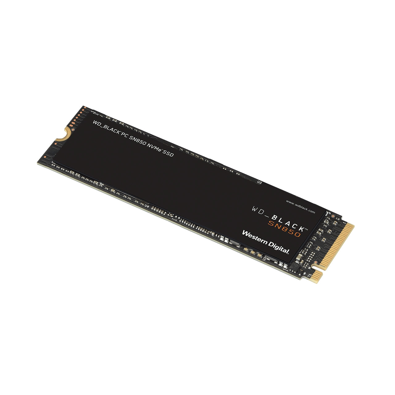 Unidad Ssd M.2 Wd Sn850 500Gb Wds500G1X0E Black Pcie Gen4 Nvme