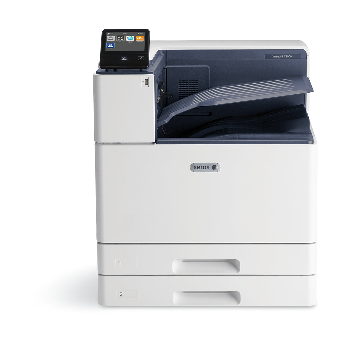 Impresora Láser Color Xerox C8000Dt 1200 2400 Dpi Laser 45 Ppm 500 Hojas 205000 Páginas Por Mes