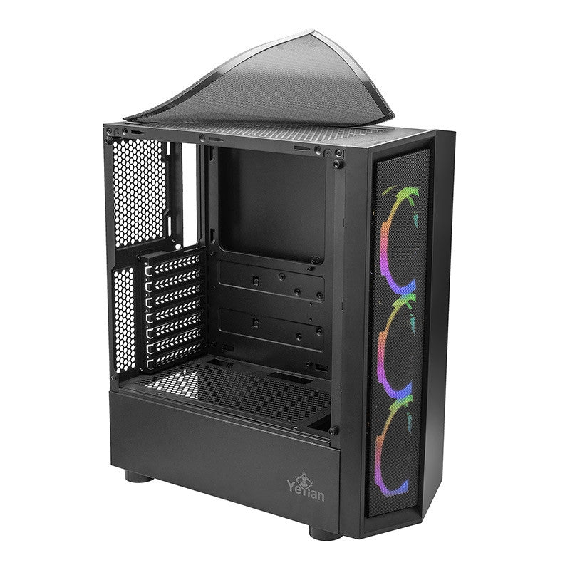 Gabinete Gaming Yeyian Ych-Atab-01Bk Atx Micro-Atx Negro