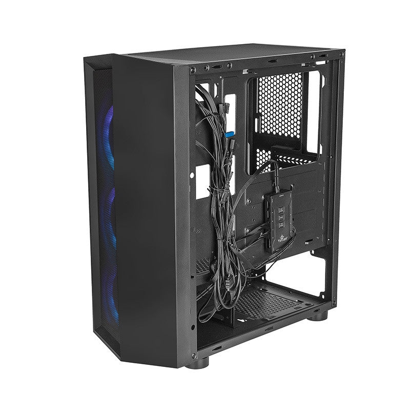 Gabinete Gaming Yeyian Ych-Atab-01Bk Atx Micro-Atx Negro