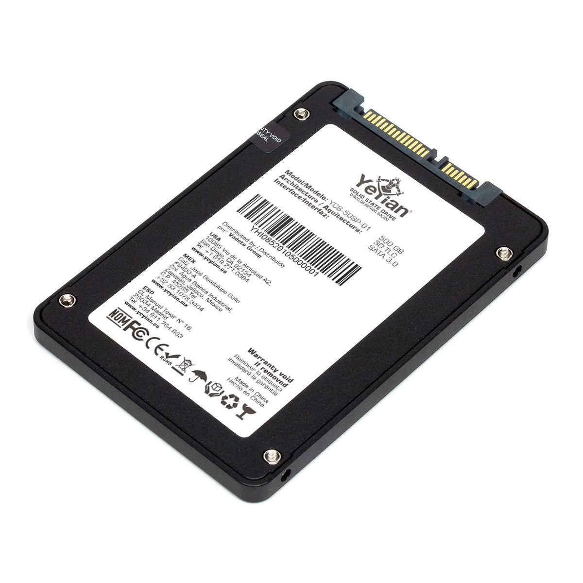 Unidad Ssd Yeyian Valk Serie 3200 500Gb Sata 3 Ycs-50Sp-01 2.5"