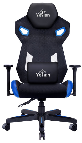 Silla Gamer Yeyian Yfc-Ecfl-01-Bl, Drakkar,Malla Textil,Hast150K Azul