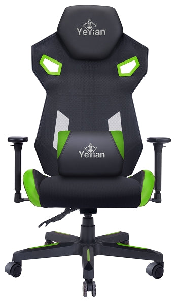 Silla Gamer Yeyian Yfc-Ecfl-01-Gr, Drakkar,Malla Textil,Hast150K Verde