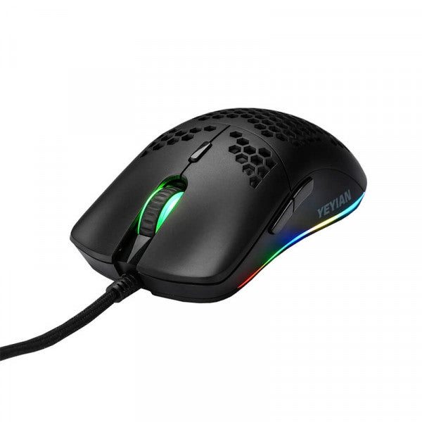 Mouse Gamer Links Rgb N Yeyian Ymg-24310 3000 6 Botones Negro Usb