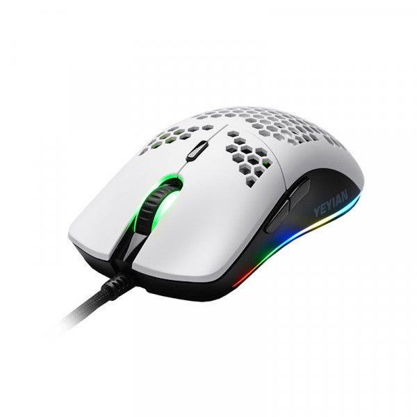 Mouse Gamer Links 3000 Rgb 6 Botones Blanc Yeyian Ymg-24311 Blanco Usb